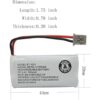 Geilienergy BT1021 BBTG0798001 para Uniden BT1021 BT1021