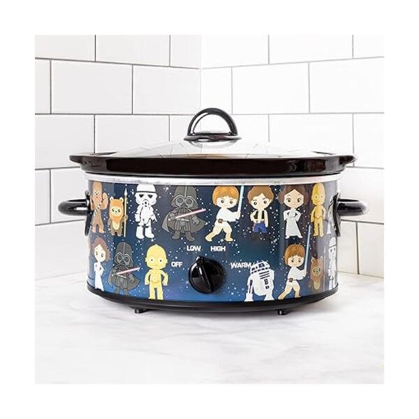 Uncanny Brands Cocina lenta de Star Wars de 5 cuartos_2