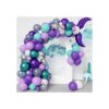 RUBFAC Kit de guirnalda de globos de sirena suministros_1