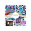 RUBFAC Kit de guirnalda de globos de sirena suministros_6