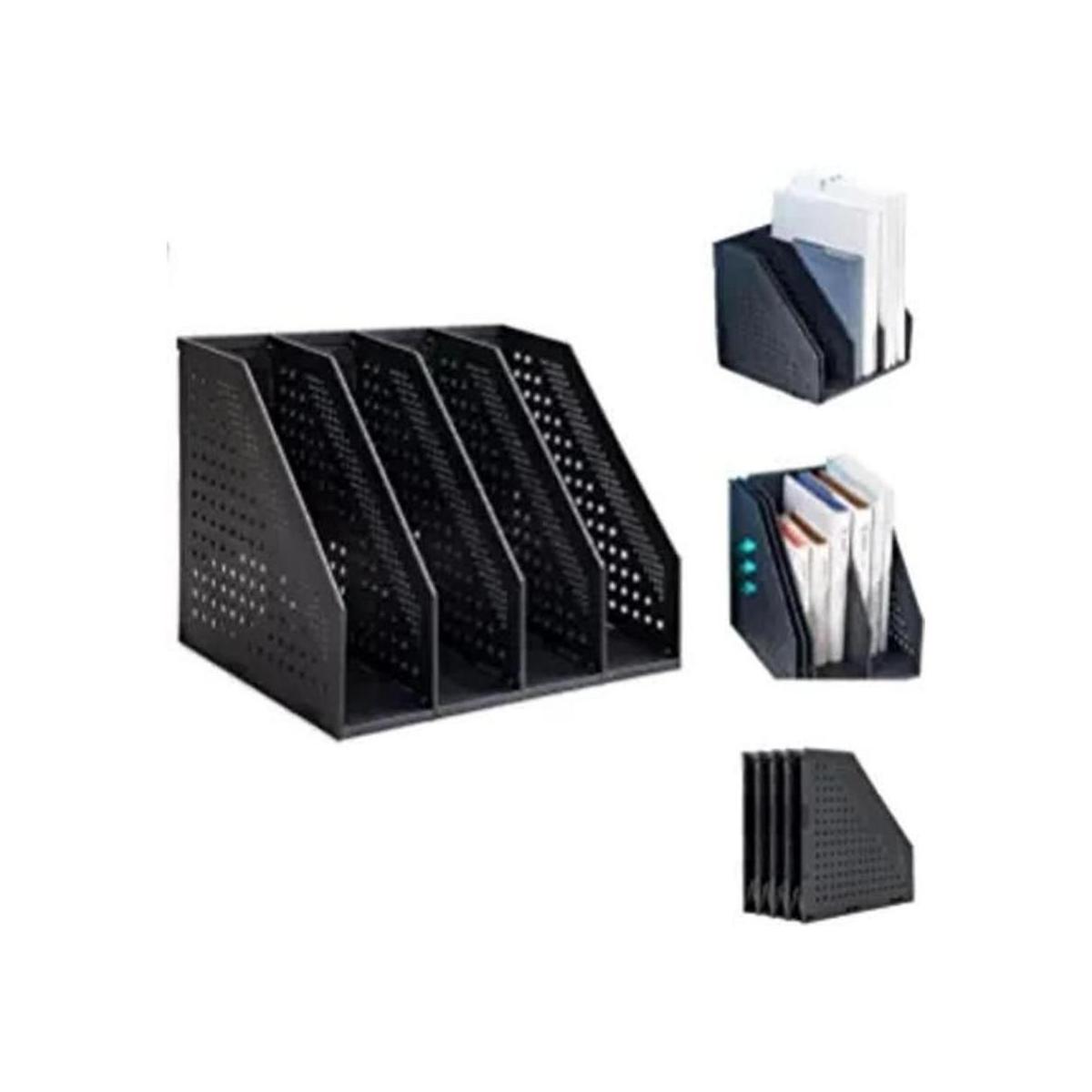 Marte Vanci Soporte plegable de 4 compartimentos para
