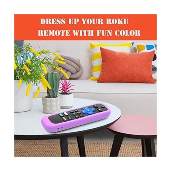 Paquete de 3 fundas para control remoto Roku funda para_3
