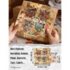 Calcomanías de naturaleza vintage para suministros de