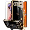 Likiyami 3 en 1 Funda para Samsung Galaxy S10 con diseño_1