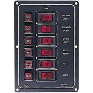SeaDog 4221101 Panel de interruptor de CC vertical de_1