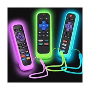 Paquete de 3 fundas para control remoto Roku funda para_1