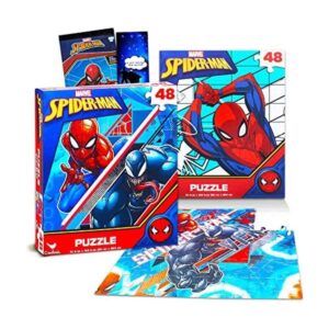 Paquete de rompecabezas de SpiderMan de Marvel_1