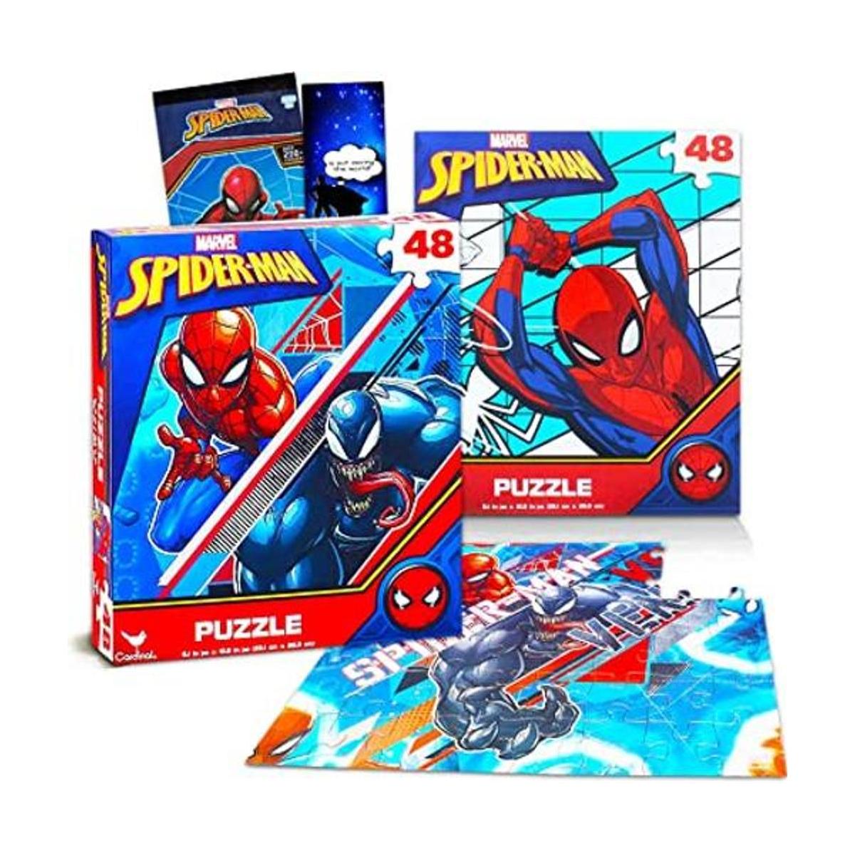 Paquete de rompecabezas de SpiderMan de Marvel