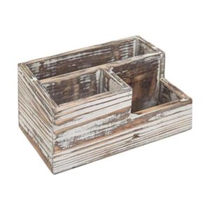 MyGift Organizador de escritorio de madera con 3
