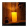 Velas LED sin flama de pilas impermeables para_4