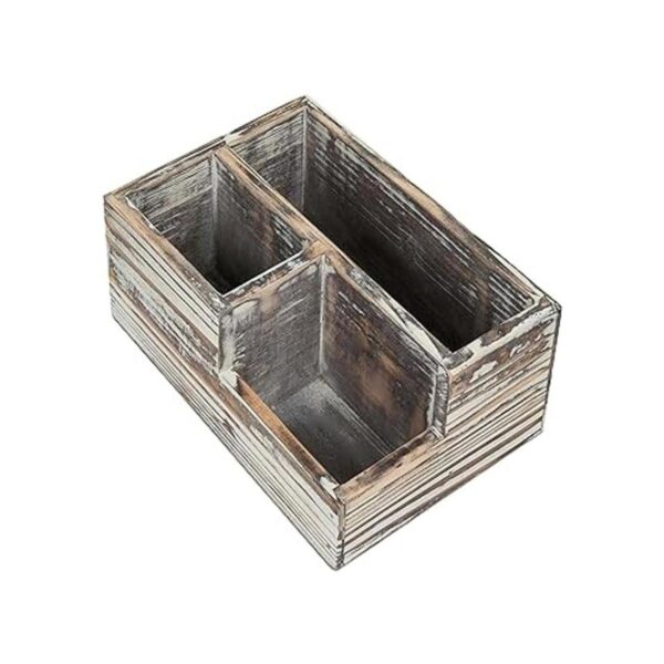 MyGift Organizador de escritorio de madera con 3
