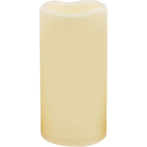 Velas LED sin flama de pilas impermeables para_1