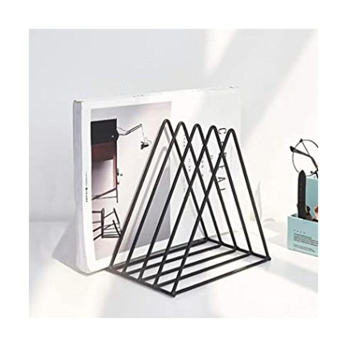Soporte triangular para archivos 5 ranuras soporte de