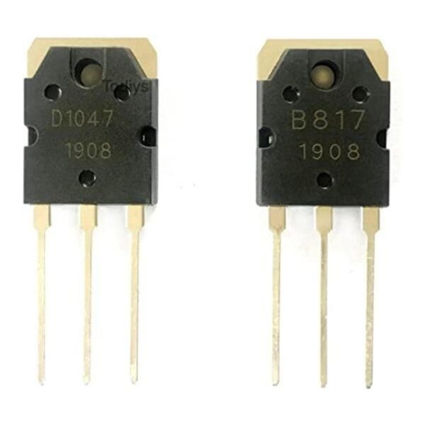 Todiys 2 pares para 2 piezas D1047 2SD1047 2SD1047E 2_1