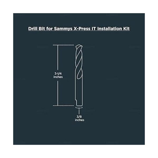 Sammys 815291025 Broca de 2564 pulgadas para kit de_4