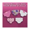 Ropa interior onjunto de 5 piezas American Girl Doll_2