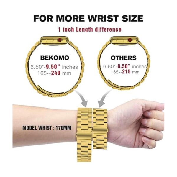 Bekomo Compatible con Apple Watch Band de 1.732 in 1.772_2