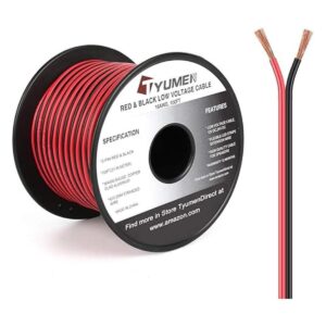 TYUMEN Cable eléctrico de 100 pies calibre 16 2 pines 2_1