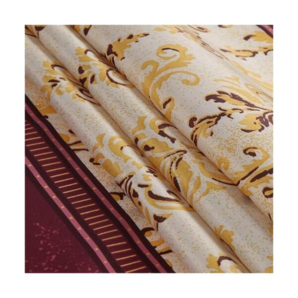 MVSUTA Royal Scroll Cortina de ducha clásica con