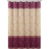 MVSUTA Royal Scroll Cortina de ducha clásica con