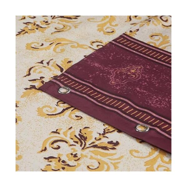 MVSUTA Royal Scroll Cortina de ducha clásica con