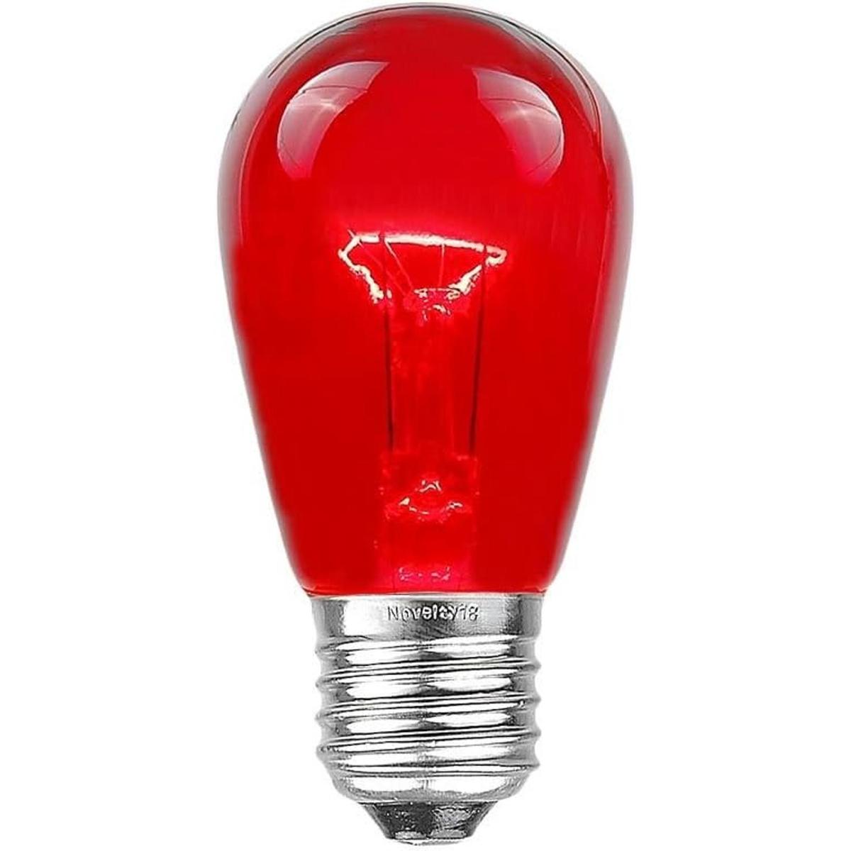 Novelty Lights Inc. S14. Focos de reemplazo con forma de