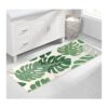 HAOCOO Alfombra de baño de 18 x 47 pulgadas