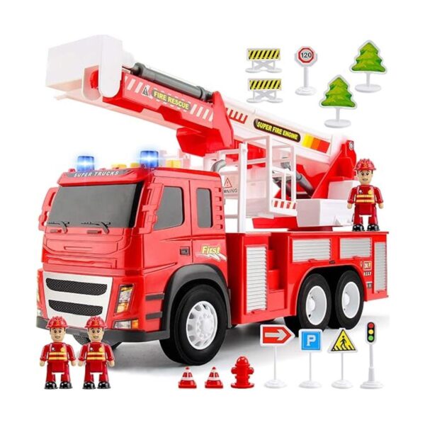 Juego de camión de bomberos Juguetes de tamaño grande a_1