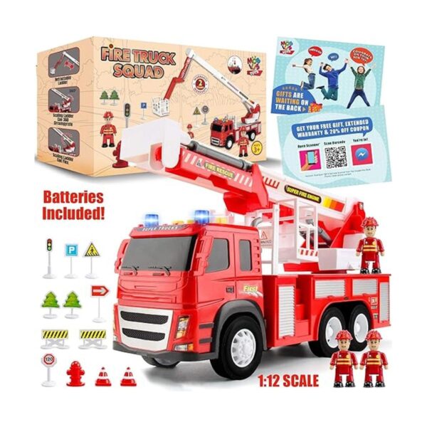 Juego de camión de bomberos Juguetes de tamaño grande a_6