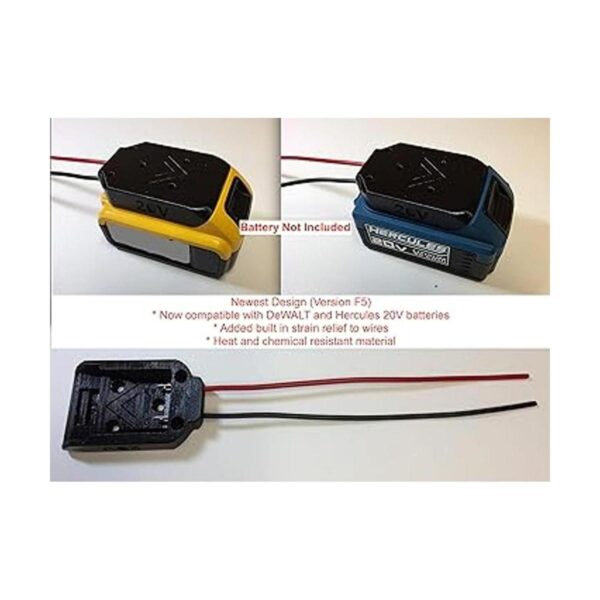 Terrafirma Technology 10AWG Adaptador de batería para_2