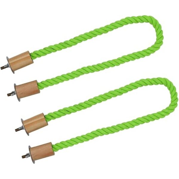 Paquete de 2 perchas de cuerda de cáñamo para pájaros_3