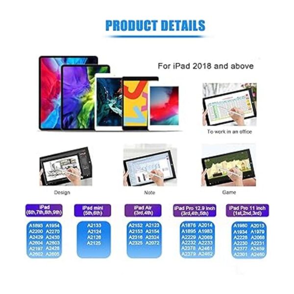 CatXQ Lápiz capacitivo para iPad serie 20182021_2
