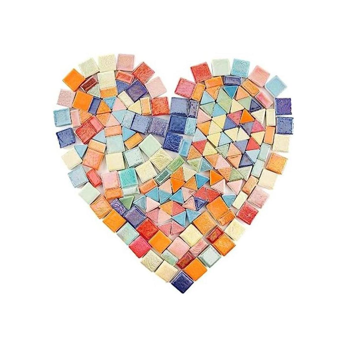 Youway Style Azulejos de mosaico de cerámica teñida para