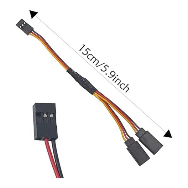 Paquete de 2 faros delanteros LED de 0.315 in 2 rojos_3