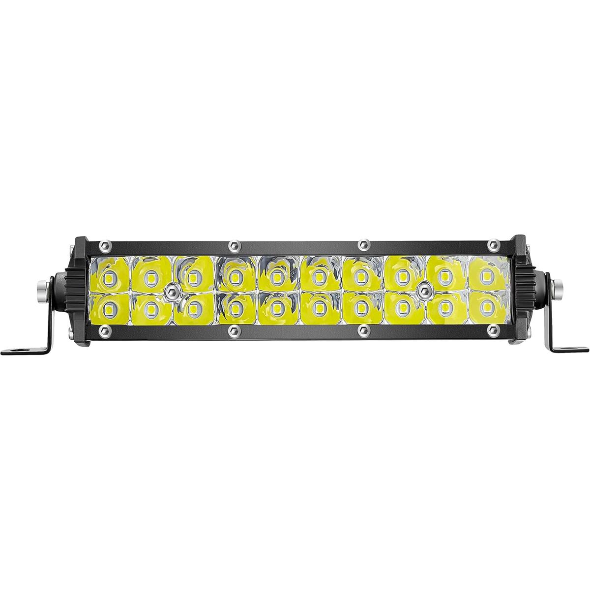 Lightboss Barra de luz LED delgada de 7 pulgadas 60 W