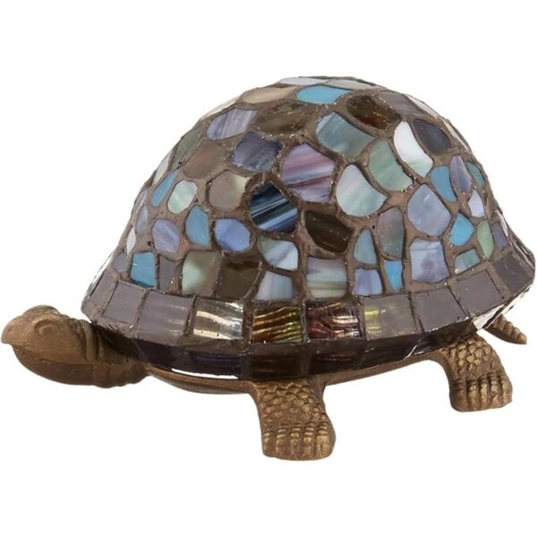 Dale Tiffany 7908816 a Azul Tortuga Accent lámpara_1