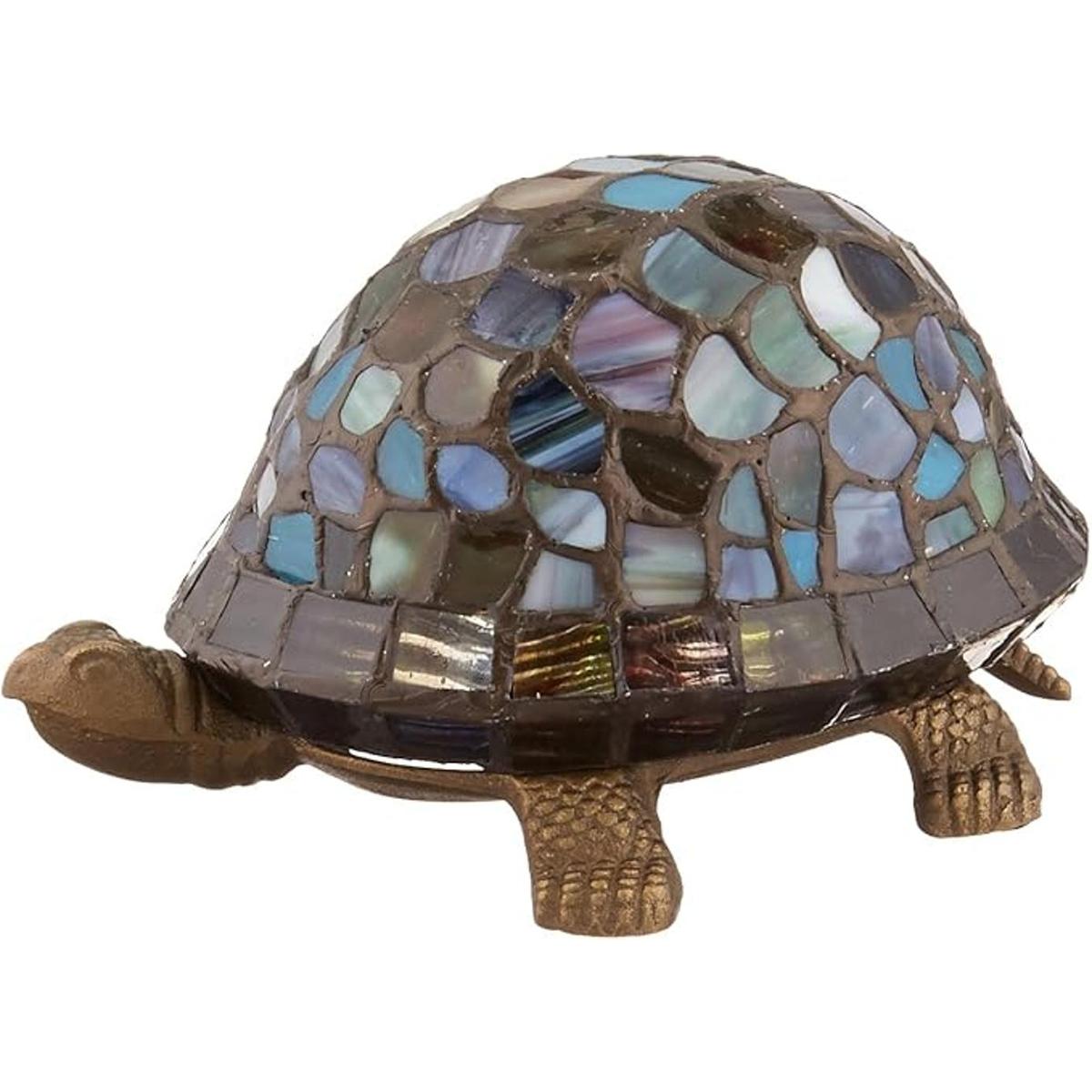 Dale Tiffany 7908816 a Azul Tortuga Accent lámpara