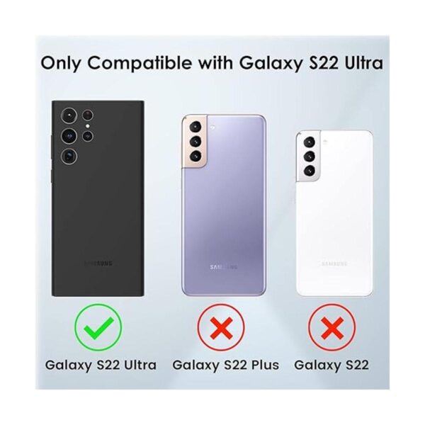 Caka Funda para S22 Ultra funda para Galaxy S22 Ultra con_2