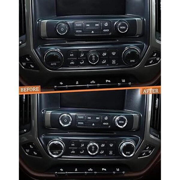 JeCar Cubierta para mando de aire acondicionado para Chevy