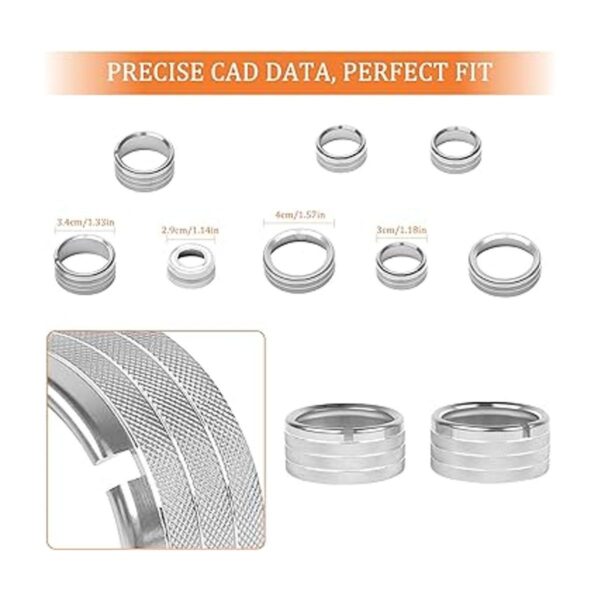 JeCar Cubierta para mando de aire acondicionado para Chevy