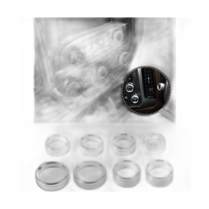 JeCar Cubierta para mando de aire acondicionado para Chevy