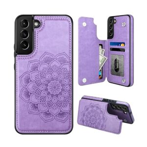 MMHUO Funda protectora para Samsung Galaxy S22 con soporte_1