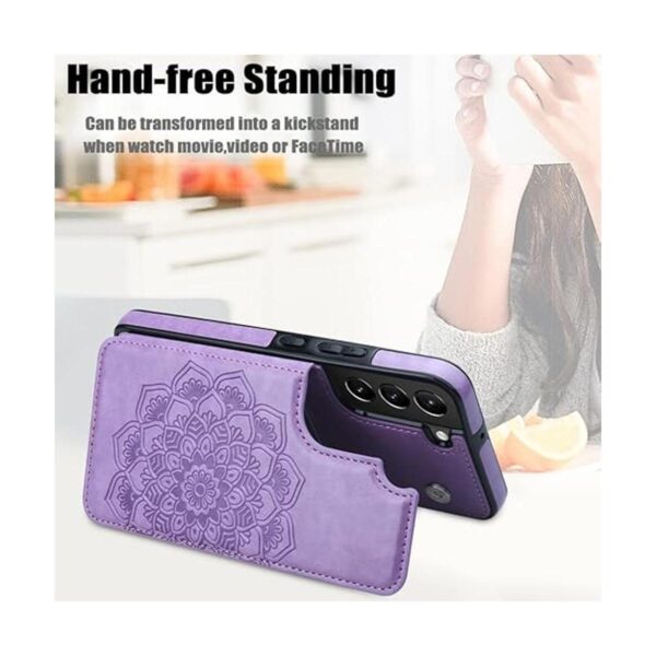 MMHUO Funda protectora para Samsung Galaxy S22 con soporte_4