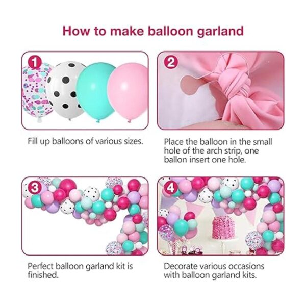 Kit de guirnalda de globos de fiesta sorpresa kit de arco_4
