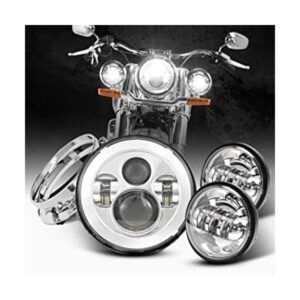 Lámparas de cruce para motocicletas Harley Davidson con_1