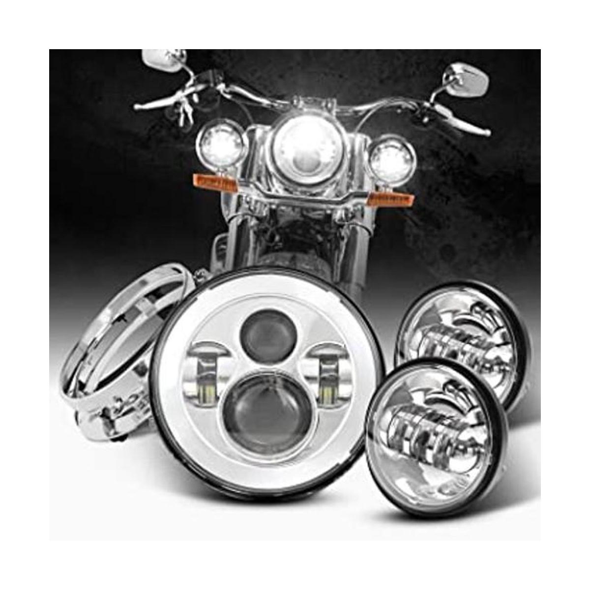 Lámparas de cruce para motocicletas Harley Davidson con