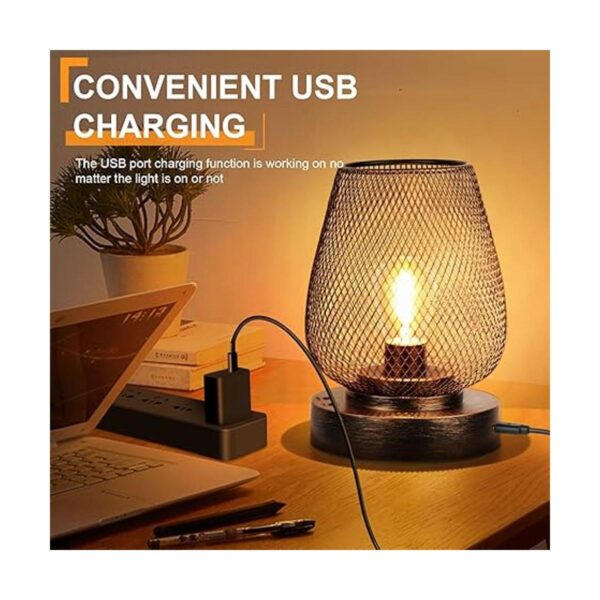 UBright Paquete de 2 lámparas de mesa recargables para_2