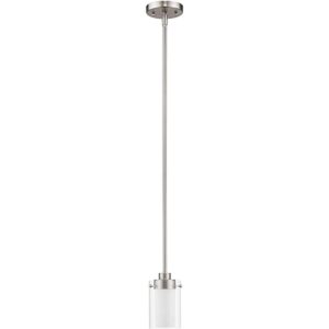 Livex Lighting 154091 Manhattan 1 Mini colgante níquel_1