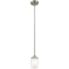 Livex Lighting 154091 Manhattan 1 Mini colgante níquel_3