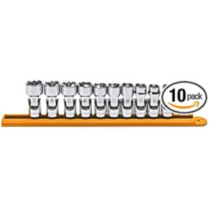 GearWrench 80565 10 PC. 38 Drive 6 Point Métricas Flex_1